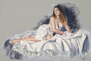 Colette Lhostis, peintre, portraitiste