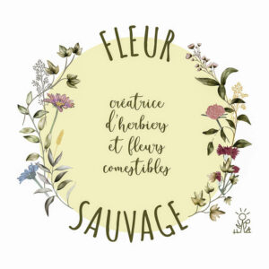 Fleur sauvage, créatrice d'herbiers