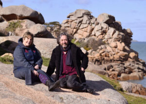 Christine Philippe, Yvonnick Le Guilloux, co-présidents de la Route des Métiers d'Art 22