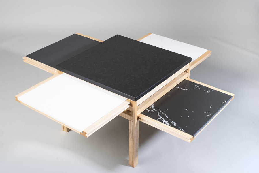 table japonaise à thé reinterprétée par uLiRossbach