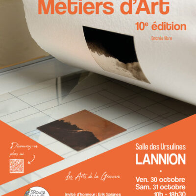 10ème salon des Métiers d’Art de Lannion du 30 Octobre au 1 Novembre 2026