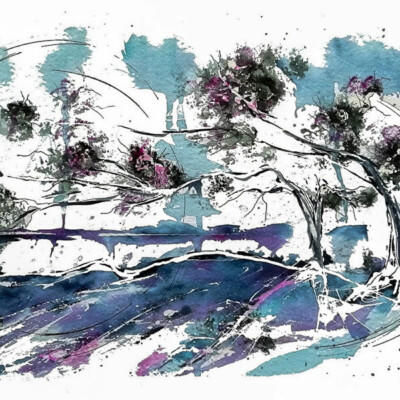 Geneviève Lagarde,  peintures, aquarelles Geneviève Lagarde, peintures, aquarelles