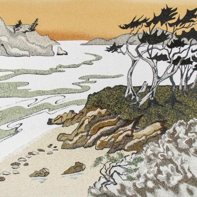 Laurence Jovys, Peintre des sables Laurence Jovys, Peintre des sables